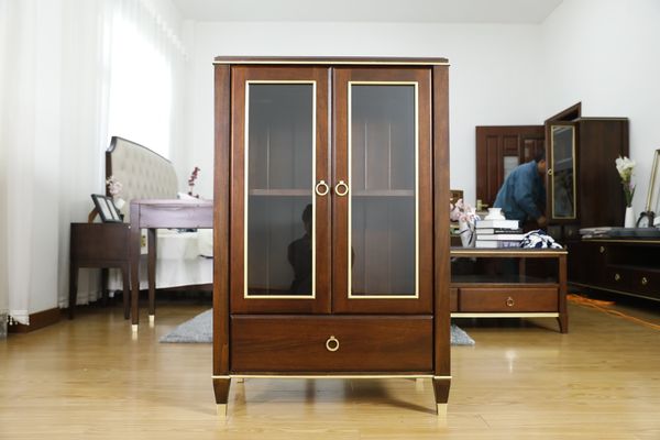Modern Luxury 2-Door Glass Cabinet - Modern Luxury collection