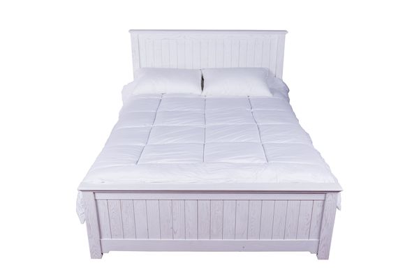 American White Painted Bed - American Oak collection