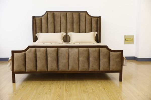 Modern Luxury Channel-Tufted Bed - Modern Luxury collection