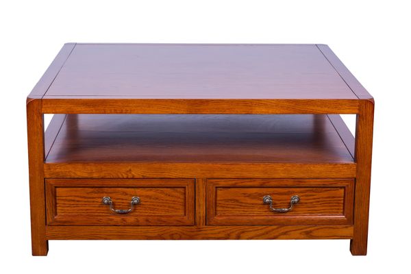 American Oak Square Coffee Table - American Oak collection