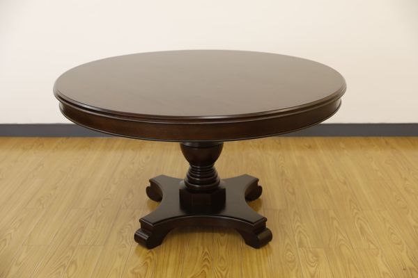 Modern Luxury Pedestal Round Dining Table - Modern Luxury collection